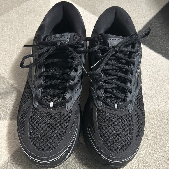 Brooks ⭐️EUC⭐ Men's Addiction 13 Running Sneakers Black/Ebony Men's 9.5 WIDE - Picture 5 of 12